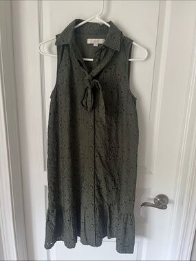 LOFT | Dresses | Loft Emerald Green M | Poshmark